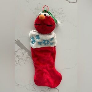 Sesame Street talking Elmo Christmas Stocking